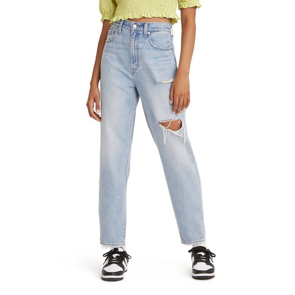 NWT LEVI Jeans - High Rise Loose Taper, light wash - Picture 2 of 6